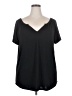 Misia Black Short Sleeve Top Size 3X - photo 1