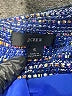 J.Crew 100% Polyester Tweed Blue Jacket Size S - photo 6