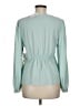 1.State 100% Polyester Green Long Sleeve Blouse Size M - photo 2