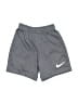 Nike 100% Polyester Graphic Gray Athletic Shorts Size 4T - photo 1