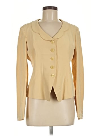 Dana Buchman Silk Blazer (view 1)