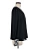 Express 100% Polyester Solid Snake Print Black Long Sleeve Blouse Size M - photo 4