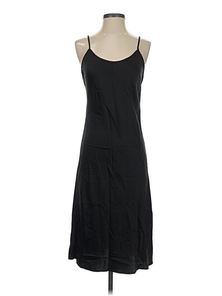 Pre-owned Lilysilk Casual Dress In Black