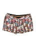 Tory Burch 100% Linen Floral Gold Shorts Size 4 - photo 1