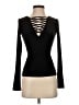 Bailey 44 Black Long Sleeve Top Size XS - photo 1