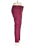 Express Color Block Burgundy Jeans Size 10 - photo 4