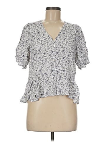 Rylee + Cru Short Sleeve Blouse (view 1)