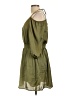Cato Solid Green Casual Dress Size L - photo 5