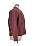 Liz Claiborne 100% Polyester Tweed Burgundy Blazer Size XL - photo 4