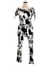 Derek Heart Tie-dye Gray Jumpsuit Size XL - photo 1