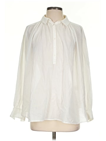 Nili Lotan Long Sleeve Blouse (view 1)
