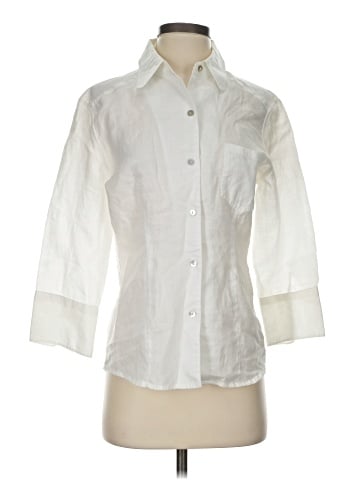 Appraisal 3/4 Sleeve Button-Down Shirt (view 1)