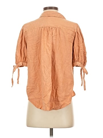 Free People 3/4 Sleeve Button-Down Shirt (view 2)