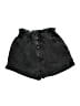Forever 21 Black Denim Shorts Size 27 waist - photo 1