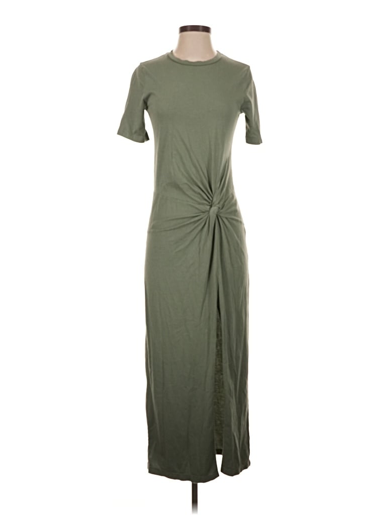 Pre-owned Stateside Casual Dress In Green