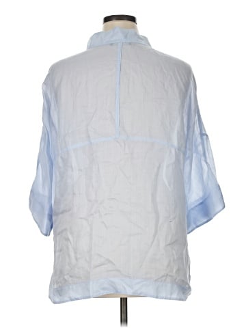 Lafayette 148 New York 3/4 Sleeve Blouse (view 2)