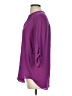 Decree 100% Polyester Purple 3/4 Sleeve Blouse Size S - photo 5