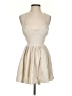 Meshki Tan Ivory Cocktail Dress Size S - photo 1