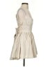 Meshki Tan Ivory Cocktail Dress Size S - photo 4