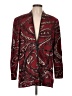 MING WANG Paisley Burgundy Blazer Size L - photo 1