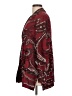 MING WANG Paisley Burgundy Blazer Size L - photo 5