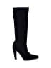 Nina Black Boots Size 7 - photo 1