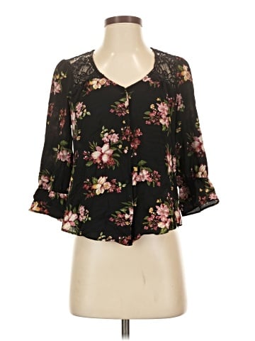 Mine 3/4 Sleeve Blouse (view 1)