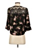 Mine Black 3/4 Sleeve Blouse Size S - photo 2