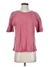 Sundance 100% Cotton Pink Short Sleeve Top Size S - photo 1