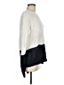 Vince. 100% Linen Color Block Ivory Pullover Sweater Size M - photo 4