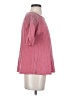 Sundance 100% Cotton Pink Short Sleeve Top Size S - photo 4