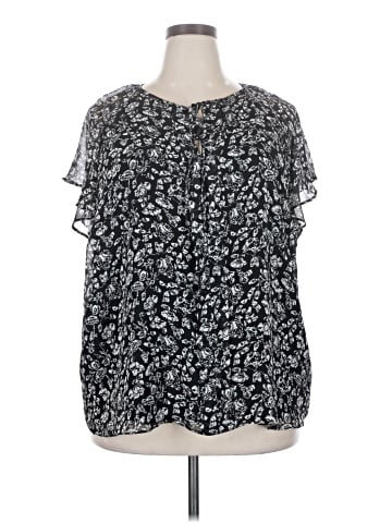 Halogen Short Sleeve Blouse (view 1)
