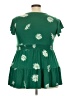 Torrid Green Short Sleeve Top Size 3X Plus (3) - photo 2