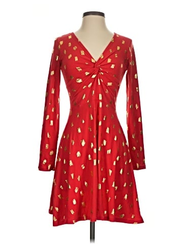 Planet Gold Cocktail Dress (view 1)