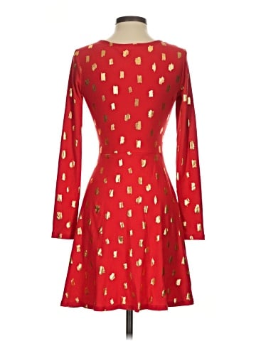 Planet Gold Cocktail Dress (view 2)