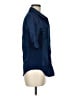 Lapis Blue 3/4 Sleeve Button-Down Shirt Size M - photo 4