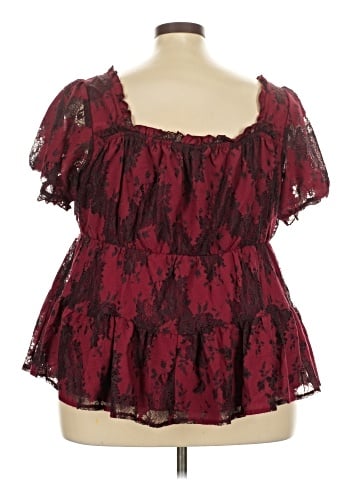 Torrid Short Sleeve Blouse (view 2)