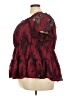 Torrid Burgundy Short Sleeve Blouse Size 3X Plus (3) - photo 5