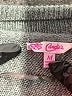 Candie's Chevron-herringbone Gray Cardigan Size M - photo 7