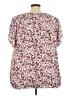 Torrid Pink Short Sleeve Blouse Size 3X Plus (3) - photo 2
