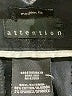 Attention Solid Black Dress Pants Size 8 - photo 7