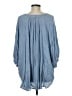 Free People Blue 3/4 Sleeve Blouse Size M - photo 2