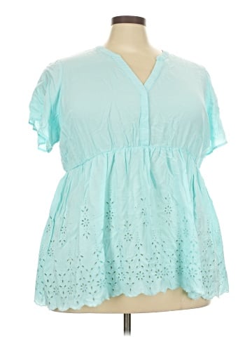 Torrid Short Sleeve Blouse (view 1)