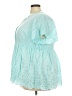Torrid Teal Short Sleeve Blouse Size 3X Plus (3) - photo 5