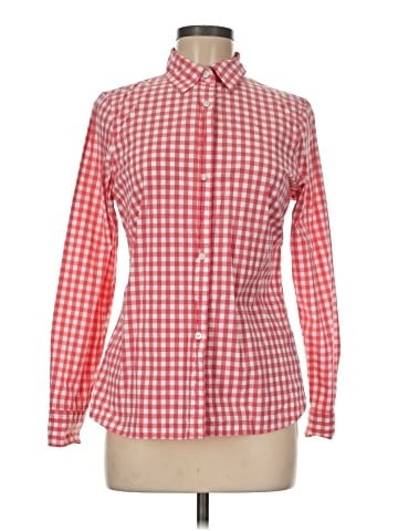 Lands' End Canvas Long Sleeve Button-Down Shirt (view 1)
