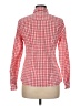 Lands' End Canvas Checkered-gingham Red Long Sleeve Button-Down Shirt Size 6 - photo 2