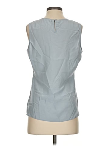 Max Studio Sleeveless Silk Top (view 2)
