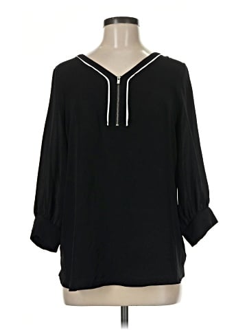 7th Avenue Design Studio New York & Company 3/4 Sleeve Blouse (view 1)