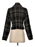 Slate & Willow 100% Polyester Tweed Black Blazer Size S - photo 2