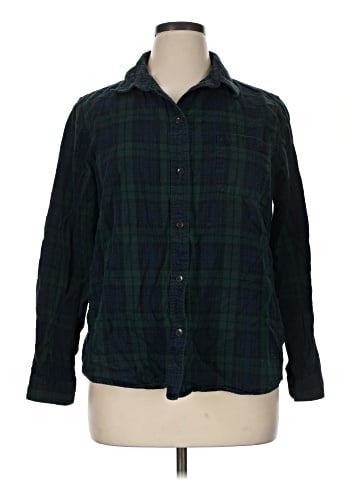 L.L.Bean Long Sleeve Button-Down Shirt (view 1)